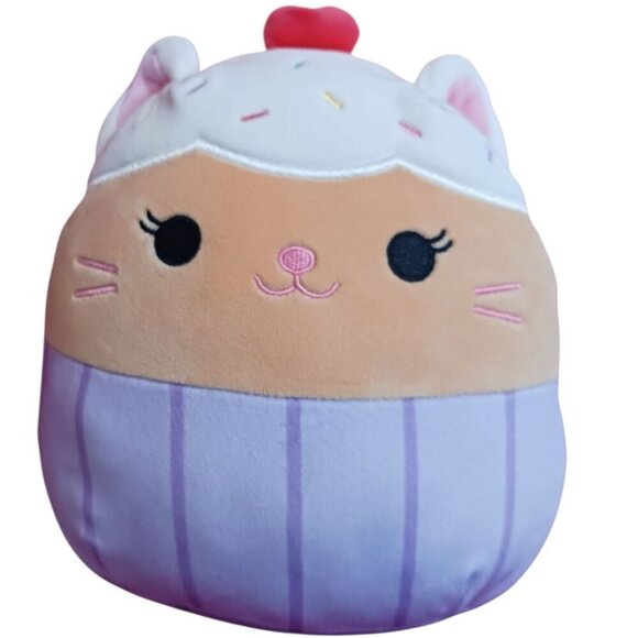 Squishmallows 8"Mirian The Cupcake Cat Squad Plush Collectible Toy Soft Cuddly - Picture 9 of 9